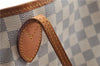 Authentic Louis Vuitton Damier Azur Neverfull GM N51108 Shoulder Tote Bag 1109D