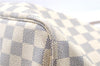 Authentic Louis Vuitton Damier Azur Neverfull GM N51108 Shoulder Tote Bag 1109D