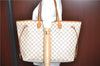 Authentic Louis Vuitton Damier Azur Neverfull GM N51108 Shoulder Tote Bag 1109D