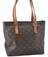 Authentic Louis Vuitton Monogram Cabas Piano Shoulder Tote Bag M51148 LV 1109F