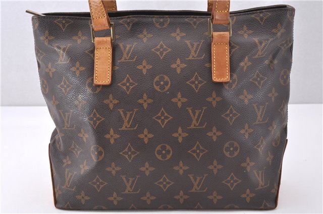 Authentic Louis Vuitton Monogram Cabas Piano Shoulder Tote Bag M51148 LV 1109F