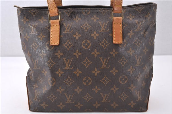 Authentic Louis Vuitton Monogram Cabas Piano Shoulder Tote Bag M51148 LV 1109F