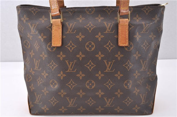 Authentic Louis Vuitton Monogram Cabas Piano Shoulder Tote Bag M51148 LV 1109F