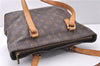 Authentic Louis Vuitton Monogram Cabas Piano Shoulder Tote Bag M51148 LV 1109F