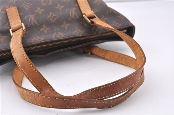 Authentic Louis Vuitton Monogram Cabas Piano Shoulder Tote Bag M51148 LV 1109F