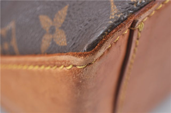 Authentic Louis Vuitton Monogram Cabas Piano Shoulder Tote Bag M51148 LV 1109F