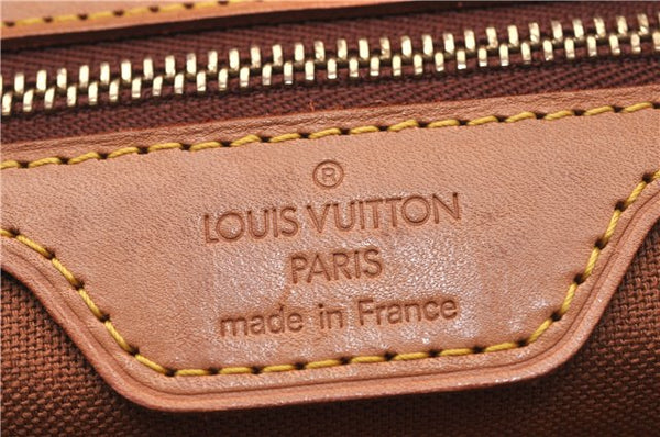 Authentic Louis Vuitton Monogram Cabas Piano Shoulder Tote Bag M51148 LV 1109F