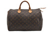 Authentic Louis Vuitton Monogram Speedy 35 Hand Boston Bag M41524 LV 1109G