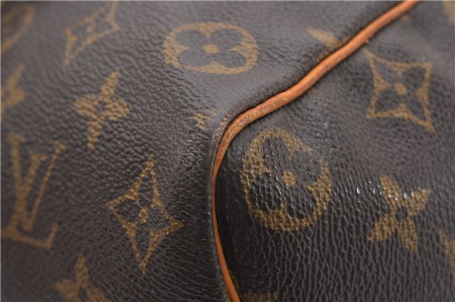 Authentic Louis Vuitton Monogram Speedy 35 Hand Boston Bag M41524 LV 1109G