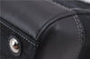 Authentic COACH Signature Shoulder Hand Bag Canvas Leather 11589 Black 1111F