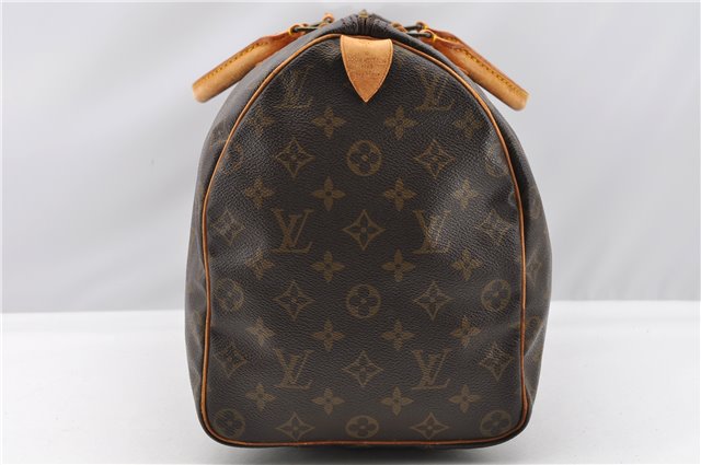 Authentic Louis Vuitton Monogram Speedy 40 Hand Boston Bag M41522 LV 1111G