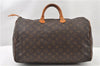 Authentic Louis Vuitton Monogram Speedy 40 Hand Boston Bag M41522 LV 1113G