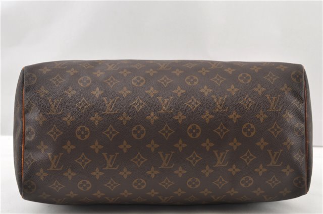 Authentic Louis Vuitton Monogram Speedy 40 Hand Boston Bag M41522 LV 1113G