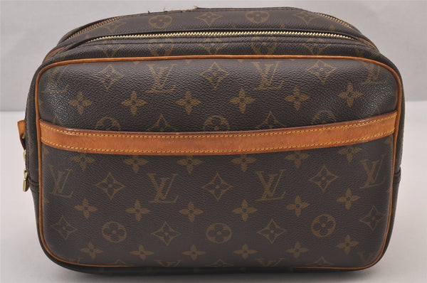 Authentic Louis Vuitton Monogram Reporter PM Shoulder Cross Bag M45254 LV 1113I