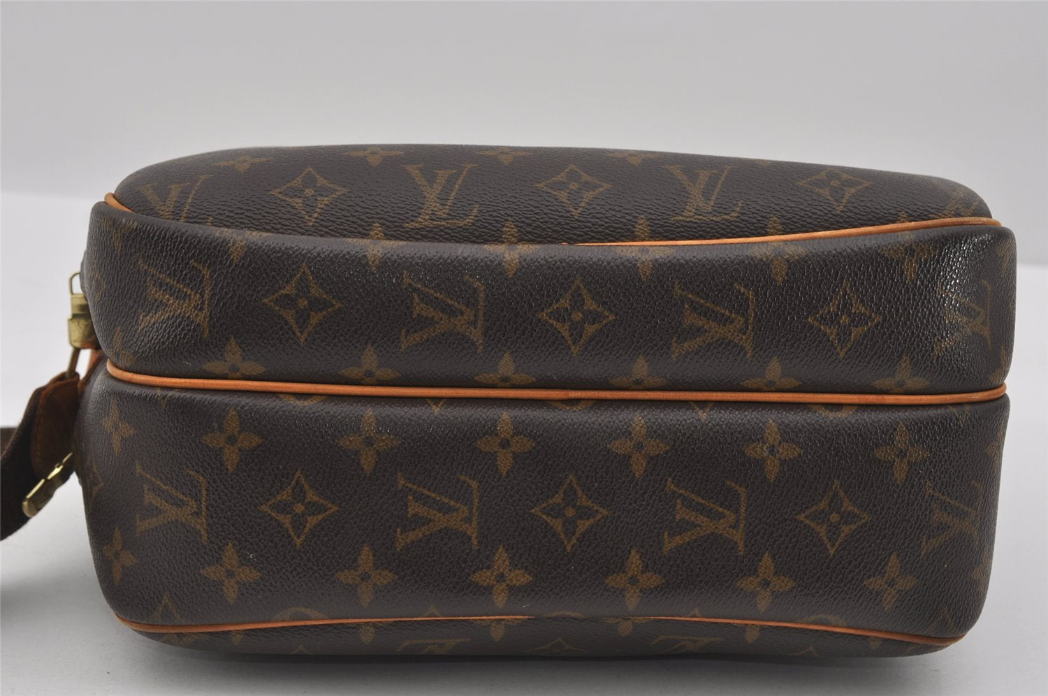 Authentic Louis Vuitton Monogram Reporter PM Shoulder Cross Bag M45254 LV 1113I