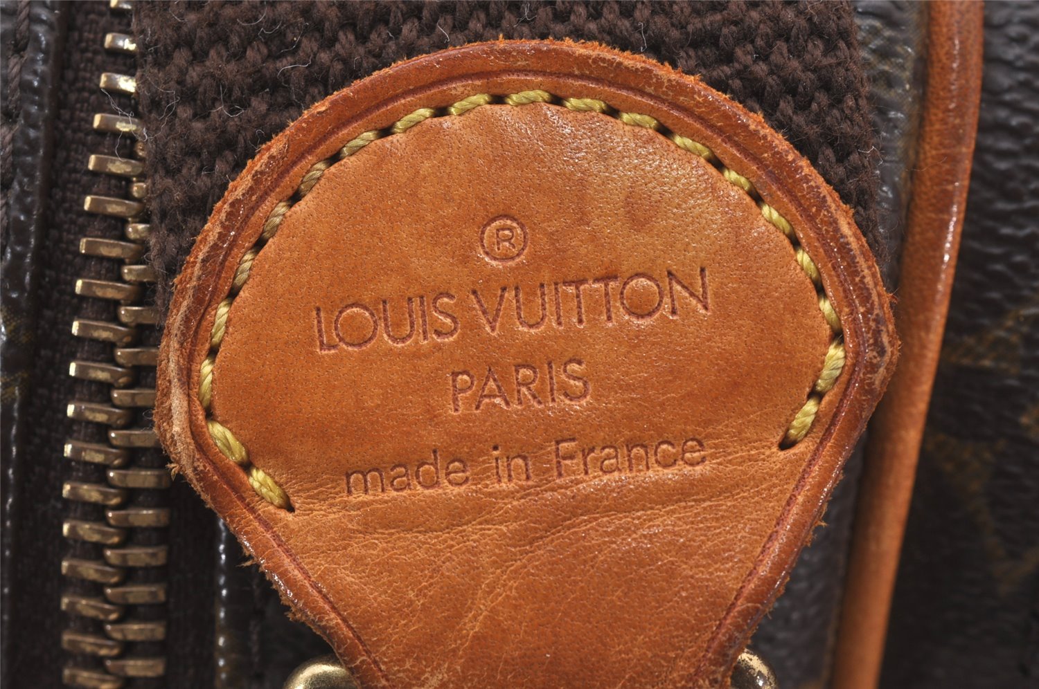 Authentic Louis Vuitton Monogram Reporter PM Shoulder Cross Bag M45254 LV 1113I