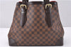 Authentic Louis Vuitton Damier Hampstead MM Shoulder Tote Bag N51204 LV 1114F