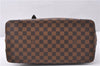Authentic Louis Vuitton Damier Hampstead MM Shoulder Tote Bag N51204 LV 1114F