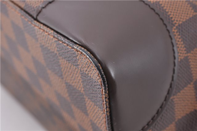 Authentic Louis Vuitton Damier Hampstead MM Shoulder Tote Bag N51204 LV 1114F