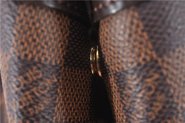 Authentic Louis Vuitton Damier Hampstead MM Shoulder Tote Bag N51204 LV 1114F