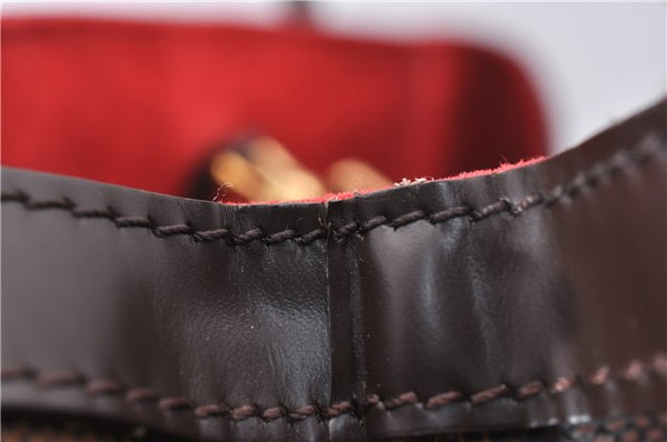 Authentic Louis Vuitton Damier Hampstead MM Shoulder Tote Bag N51204 LV 1114F