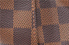 Authentic Louis Vuitton Damier Hampstead MM Shoulder Tote Bag N51204 LV 1114F