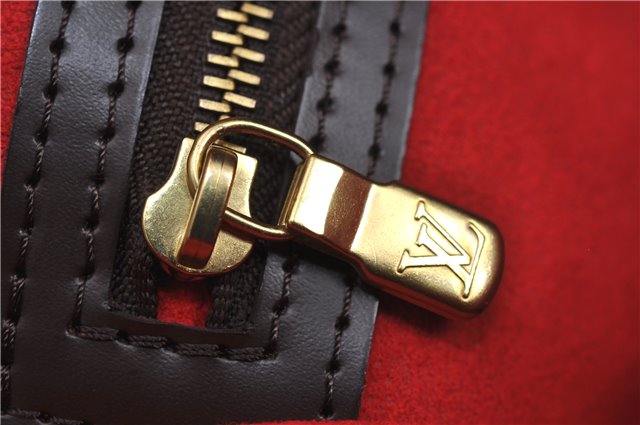 Authentic Louis Vuitton Damier Hampstead MM Shoulder Tote Bag N51204 LV 1114F