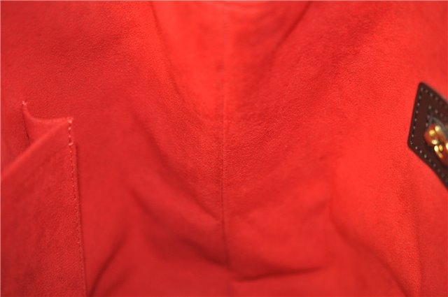 Authentic Louis Vuitton Damier Hampstead MM Shoulder Tote Bag N51204 LV 1114F