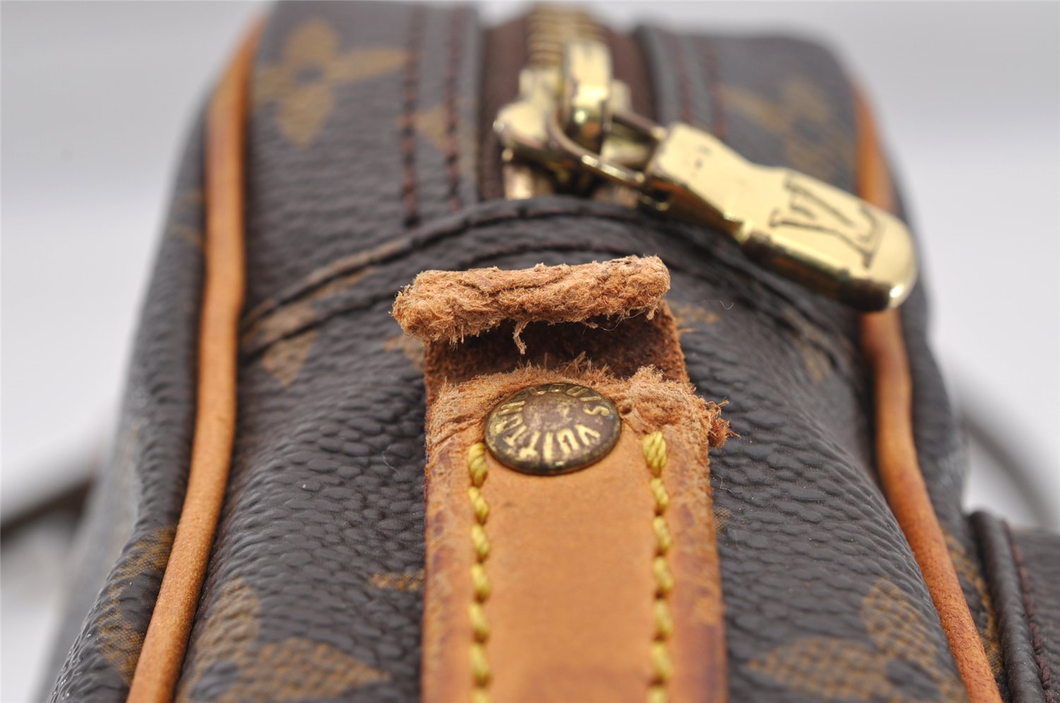 Authentic Louis Vuitton Monogram Amazone Shoulder Cross Bag M45236 Junk 1114I