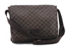 Auth Louis Vuitton Damier Brooklyn MM Shoulder Cross Body Bag N51211 LV 1115D