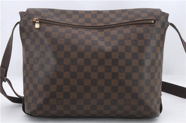 Auth Louis Vuitton Damier Brooklyn MM Shoulder Cross Body Bag N51211 LV 1115D