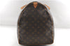 Authentic Louis Vuitton Monogram Keepall 60 Travel Boston Bag M41422 LV 1115E