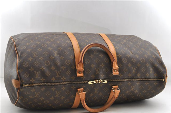 Authentic Louis Vuitton Monogram Keepall 60 Travel Boston Bag M41422 LV 1115E