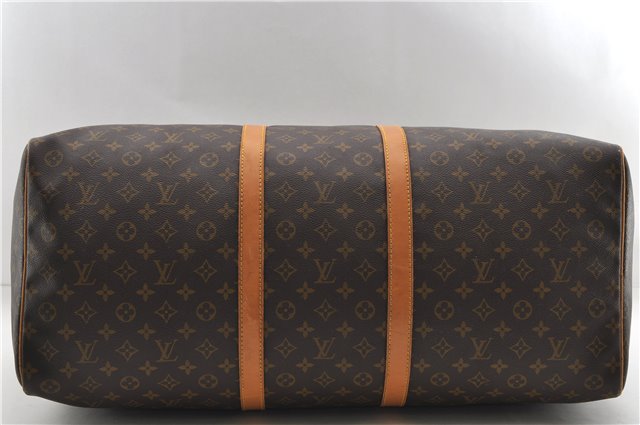 Authentic Louis Vuitton Monogram Keepall 60 Travel Boston Bag M41422 LV 1115E