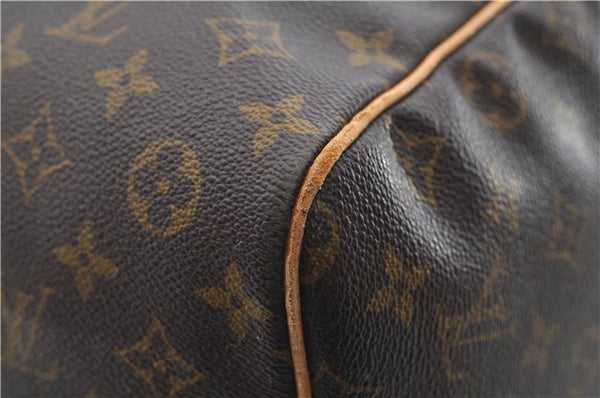 Authentic Louis Vuitton Monogram Keepall 60 Travel Boston Bag M41422 LV 1115E