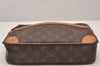 Authentic Louis Vuitton Monogram Compiegne 28 Clutch Hand Bag M51845 LV 1115I