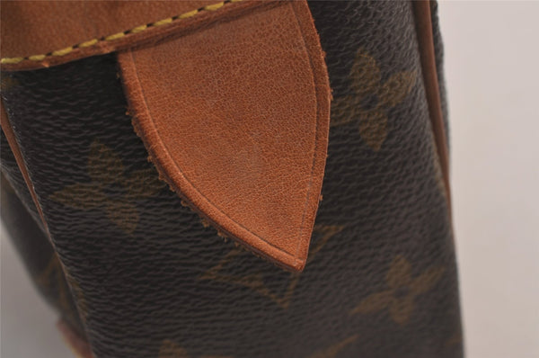 Authentic Louis Vuitton Monogram Compiegne 28 Clutch Hand Bag M51845 LV 1115I