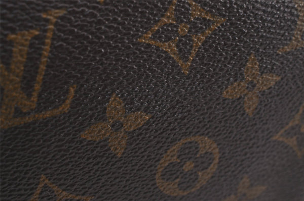 Authentic Louis Vuitton Monogram Compiegne 28 Clutch Hand Bag M51845 LV 1115I
