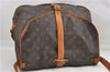 Authentic Louis Vuitton Monogram Saumur 35 Shoulder Cross Bag M42254 LV 1116G