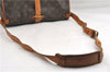 Authentic Louis Vuitton Monogram Saumur 35 Shoulder Cross Bag M42254 LV 1116G