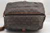 Authentic Louis Vuitton Monogram Saumur 35 Shoulder Cross Bag M42254 LV 1116G