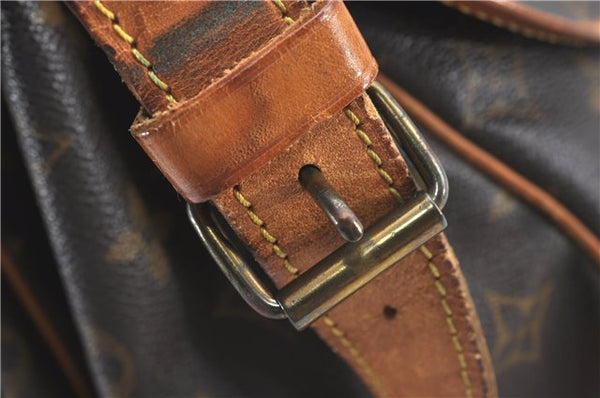 Authentic Louis Vuitton Monogram Saumur 35 Shoulder Cross Bag M42254 LV 1116G