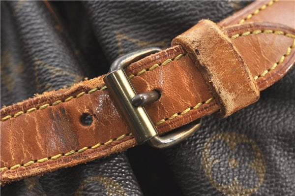 Authentic Louis Vuitton Monogram Saumur 35 Shoulder Cross Bag M42254 LV 1116G