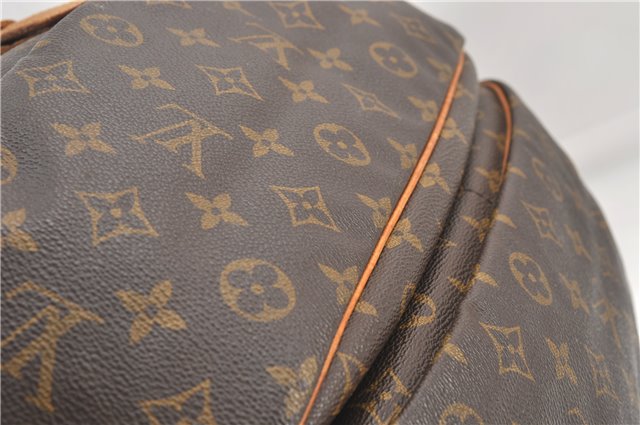 Authentic Louis Vuitton Monogram Saumur 35 Shoulder Cross Bag M42254 LV 1116G
