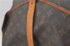 Authentic Louis Vuitton Monogram Saumur 35 Shoulder Cross Bag M42254 LV 1116G