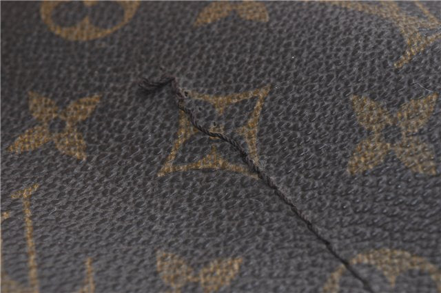 Authentic Louis Vuitton Monogram Saumur 35 Shoulder Cross Bag M42254 LV 1116G