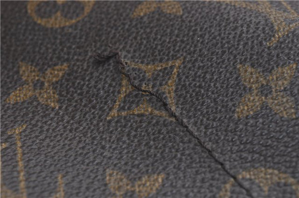 Authentic Louis Vuitton Monogram Saumur 35 Shoulder Cross Bag M42254 LV 1116G