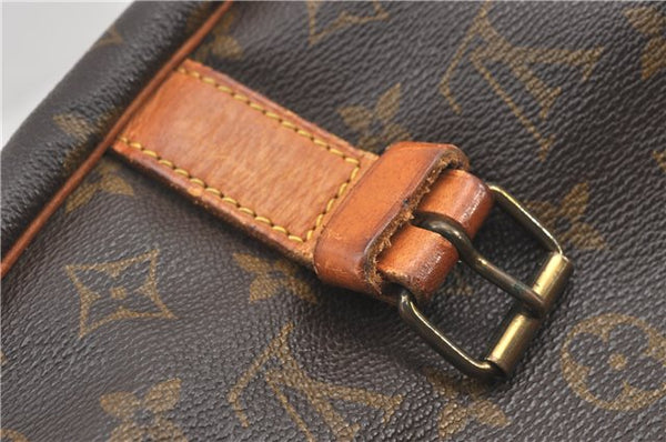 Authentic Louis Vuitton Monogram Saumur 35 Shoulder Cross Bag M42254 LV 1116G