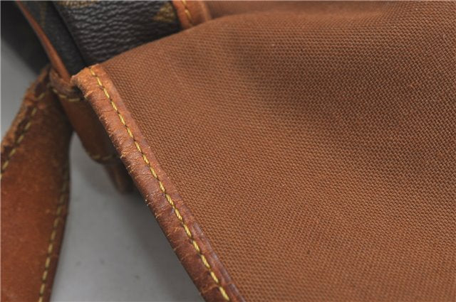 Authentic Louis Vuitton Monogram Saumur 35 Shoulder Cross Bag M42254 LV 1116G