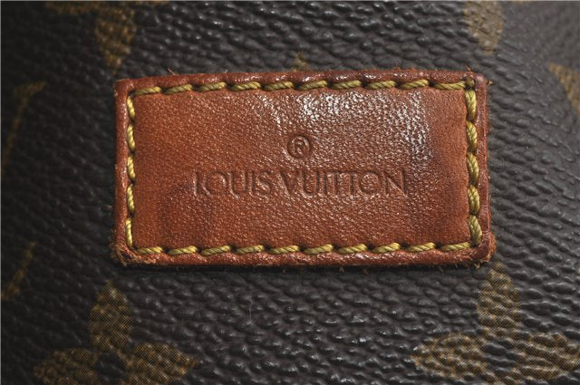 Authentic Louis Vuitton Monogram Saumur 35 Shoulder Cross Bag M42254 LV 1116G
